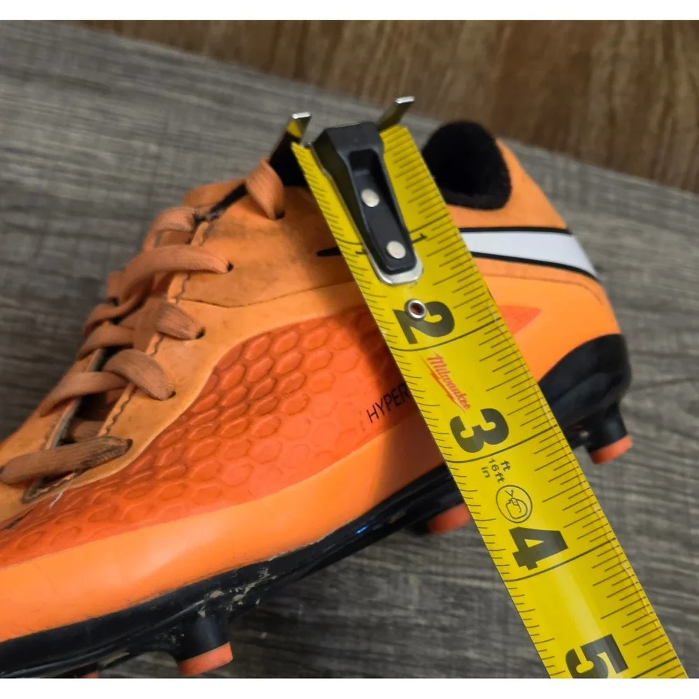 Nike Hypervenom Phantom Soccer Cleats Youth Size 3Y Orange